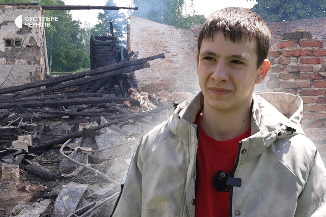 'His back was on fire': eyewitnesses describe Russian strike on community centre in Snovske village