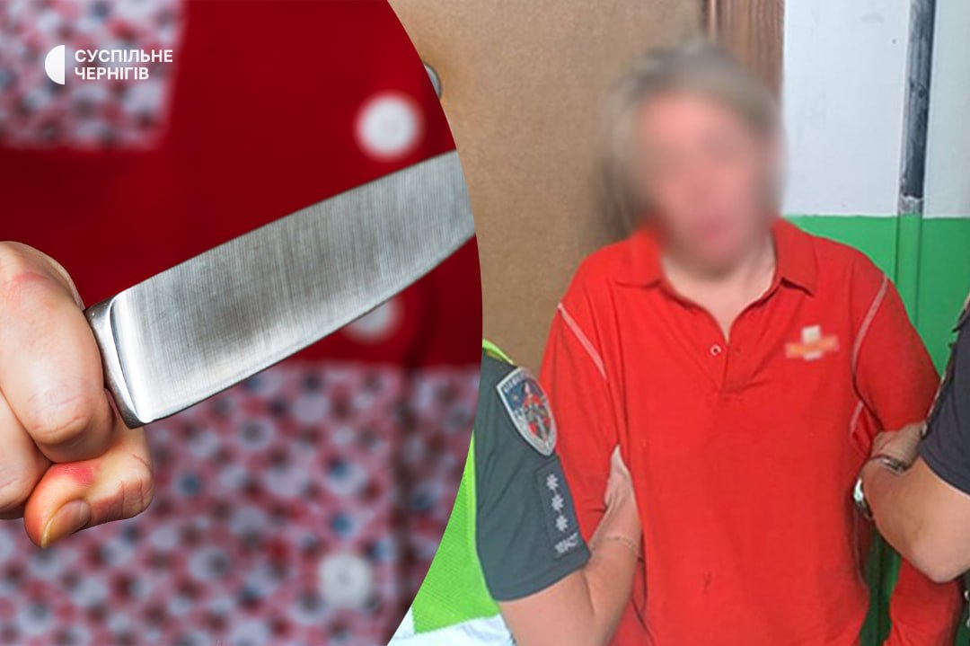 Chernihiv woman sentenced to 7 years for stabbing husband in the neck